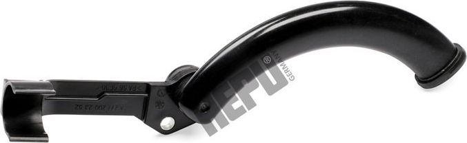 Патрубок радиатора (системы охлаждения) Hepu (полимерный материал). Артикул TM7020