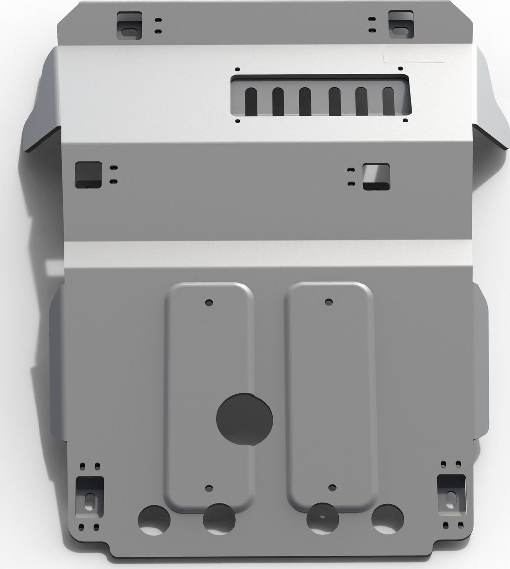 Защита алюминиевая Rival для картера Toyota Land Cruiser Prado 120 2002-2009. Артикул 3.5731.1