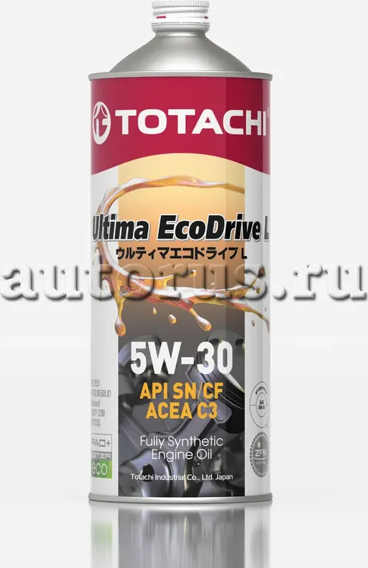 Масло моторное синтетическое TOTACHI Ultima EcoDrive L 5W30 1л 4562374690912. Артикул 4562374690912