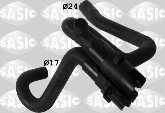Патрубок радиатора (системы охлаждения) Sasic. Артикул 3404090