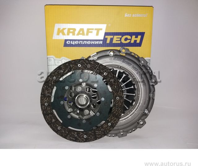 Сцепление (комплект) KraftTech DRPT 2P для Volvo V50 I 2004-2012. Артикул W01228E9