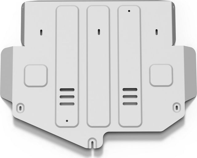 Защита алюминиевая Rival для картера и КПП BYD Chazor 2023-2026. Артикул 333.0702.1