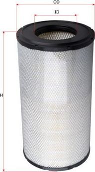 Воздушный фильтр Sakura. Артикул AS-5102