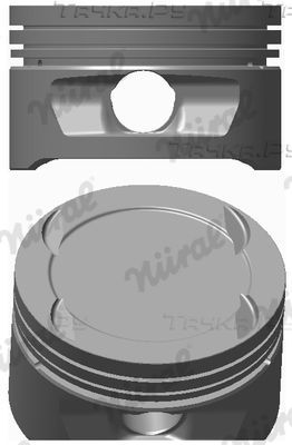 Поршневая група Nural. Артикул 87-307800-10