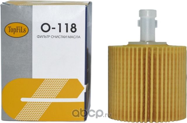 Фильтр масляный (Topfils). Артикул O118