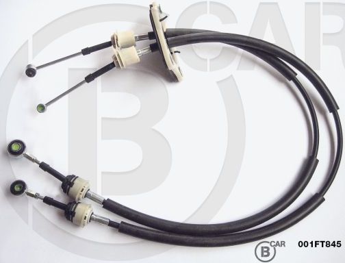 Трос переключения передач КПП B CAR для Fiat Fiorino III 2007-2026. Артикул 001FT845