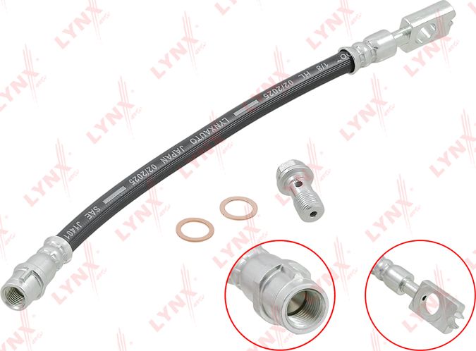 Тормозной шланг LYNXauto. Артикул BL-3097