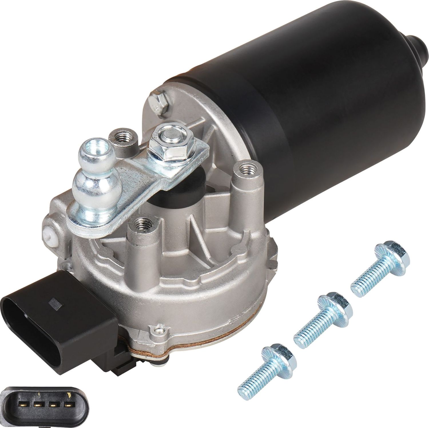 Мотор стеклоочистителя (моторчик дворников) StartVOLT передний для Skoda Superb I 2001-2008. Артикул VWF 1819