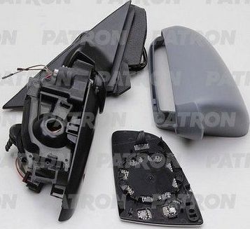 Зеркало боковое Patron правое для Audi A3 II (8P) 2003-2008. Артикул PMG0208M02