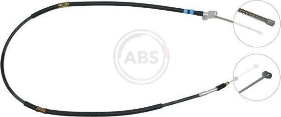 Трос ручника (тросик ручного тормоза) ABS. Артикул K16027