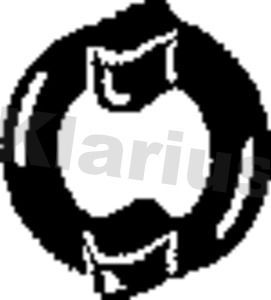 Кронштейн глушителя Klarius (резина). Артикул 420063