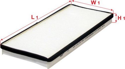 Салонный фильтр Sakura. Артикул CA-1904