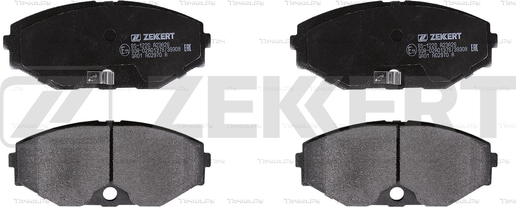 Тормозные колодки Zekkert передние для Nissan Maxima A33 2000-2003. Артикул BS-1220