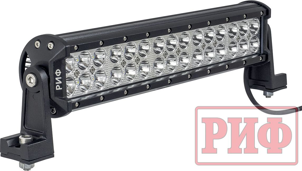 Фара дальнего света РИФ 370 мм 90W LED. Артикул SM-934P