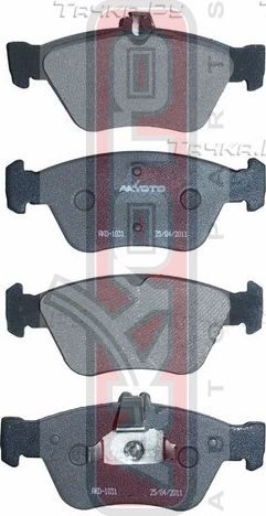 Тормозные колодки Akyoto Packing AKYOTO. Артикул AKD-1031