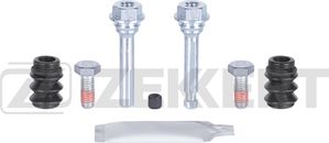 Направляющие тормозного суппорта (комплект) Zekkert передний/задний для Citroen C4 Cactus I 2014-2025. Артикул BR-1378