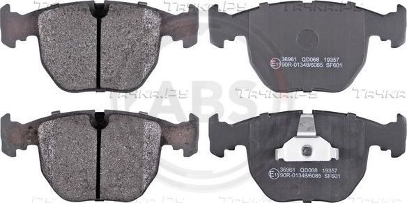 Тормозные колодки ABS передние для Land Rover Range Rover III 2002-2012. Артикул 36961