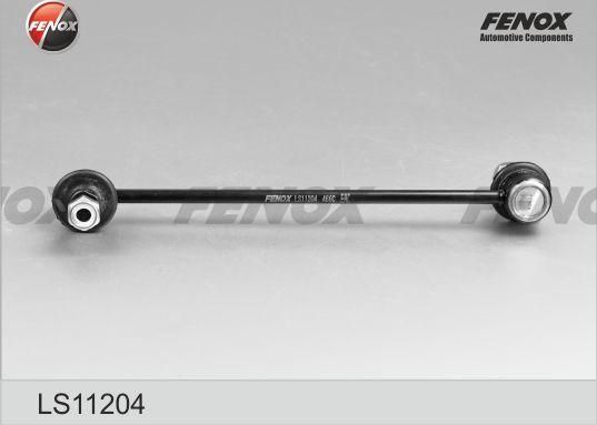 Стойка (тяга) стабилизатора Fenox передняя для Renault Clio III 2005-2014. Артикул LS11204