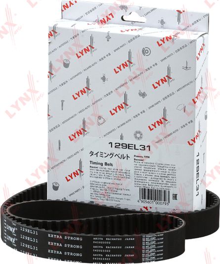 Ремень ГРМ LYNXauto для Toyota Dyna U100, 200 / Y100 1995-2001. Артикул 129EL31