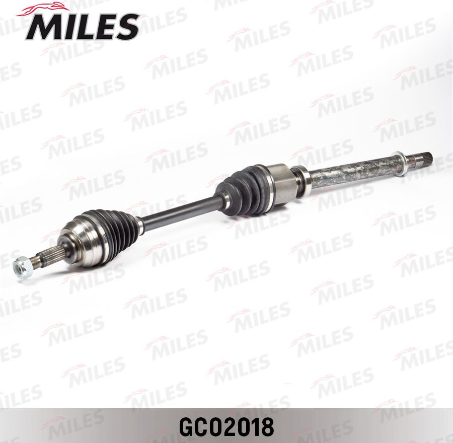 Полуось (привод в сборе, приводной вал) Miles. Артикул GC02018