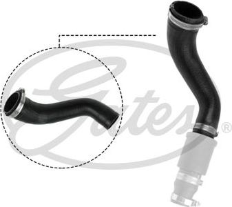 Патрубок интеркулера Gates для Ford Transit VIII 2013-2026. Артикул 09-0619