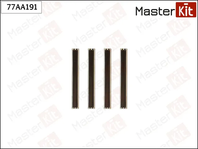 77AA191 Комплект установочный тормозных колодок Mercedes-Benz M-CLASS (W163) 1998 - 2005 (Master KIT). Артикул 77AA191