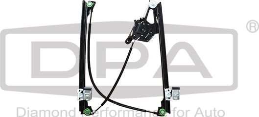 Стеклоподъемник DPA передний правый для SEAT Alhambra I 1996-2010. Артикул 88371817502