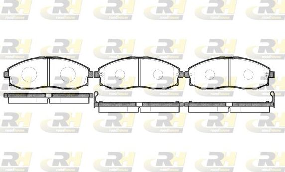 Тормозные колодки RoadHouse. Артикул 2703.02
