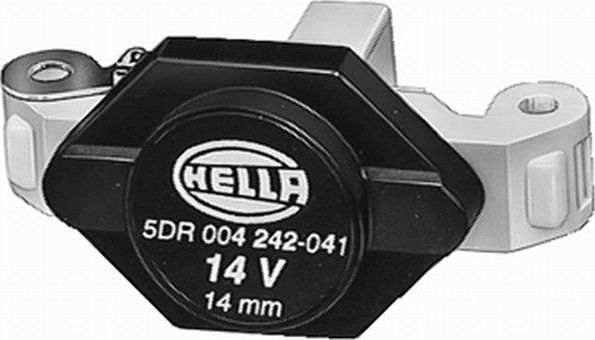 Реле-регулятор напряжения генератора Hella. Артикул 5DR 004 242-041