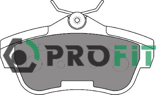 Тормозные колодки Profit. Артикул 5000-1772