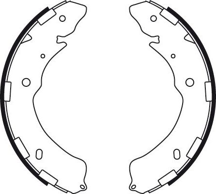 Тормозные колодки TRW. Артикул GS8768