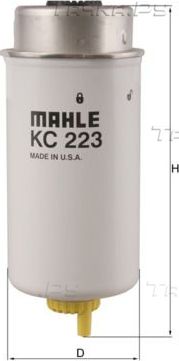 Топливный фильтр Mahle-Knecht. Артикул KC 223