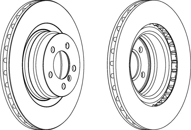 Тормозной диск Ferodo Premier. Артикул DDF1435C-1