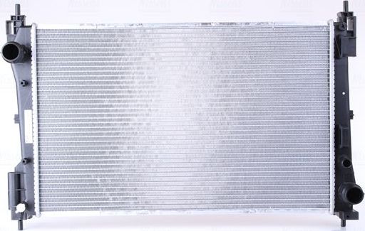 Радиатор охлаждения двигателя Nissens для Fiat Punto III Punto 2012-2018. Артикул 61924
