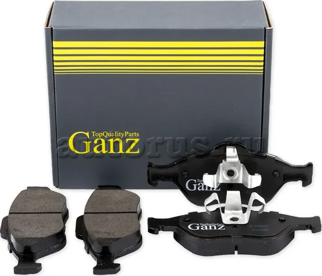 Колодки торм.пер. (Ganz). Артикул GIJ09043