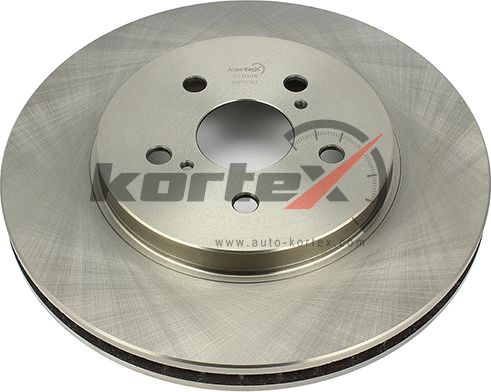 Диск тормозной LEXUS RX 03- (d=319mm) пер.вент. (Kortex). Артикул KD0109