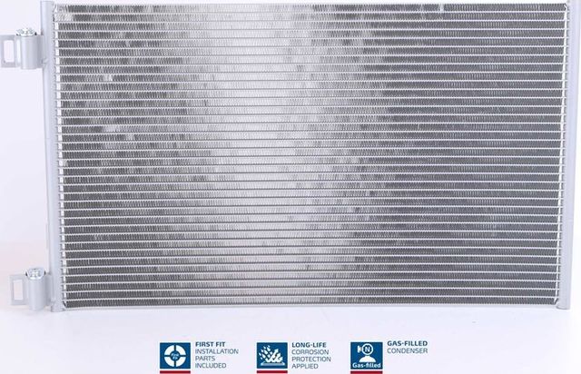 Радиатор кондиционера (конденсатор) Nissens (алюминий). Артикул 940184