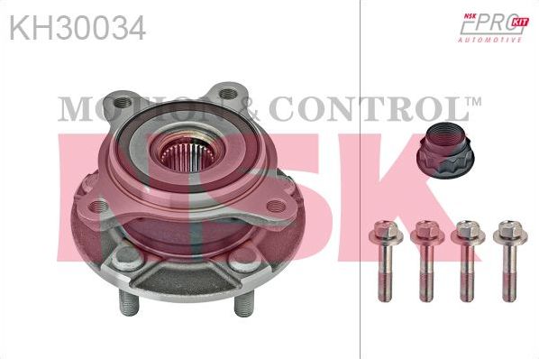 Ступичный подшипник (комплект) NSK ProKIT. Артикул KH30034