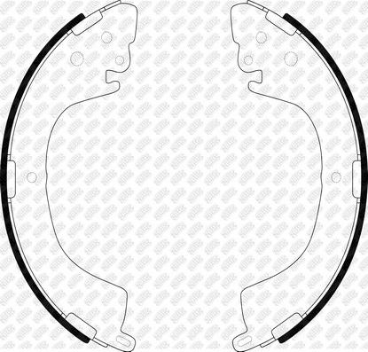 Тормозные колодки NiBK. Артикул FN6718