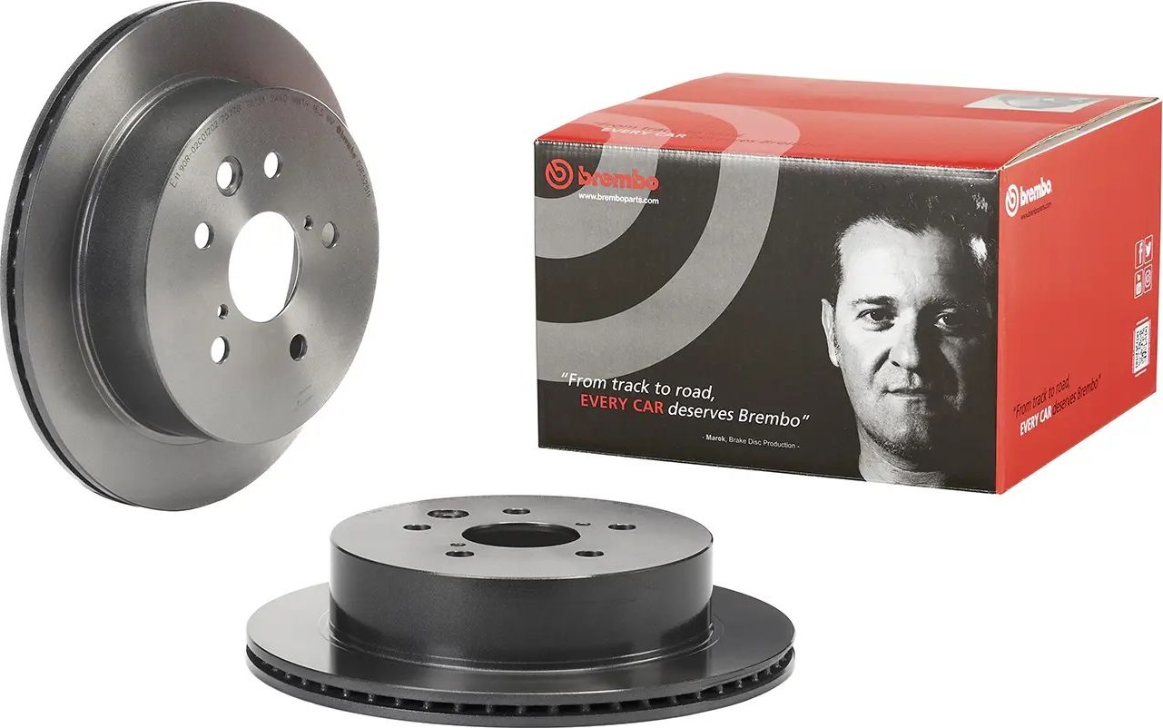 Тормозной диск Brembo PRIME LINE - UV Coated. Артикул 09.E525.11