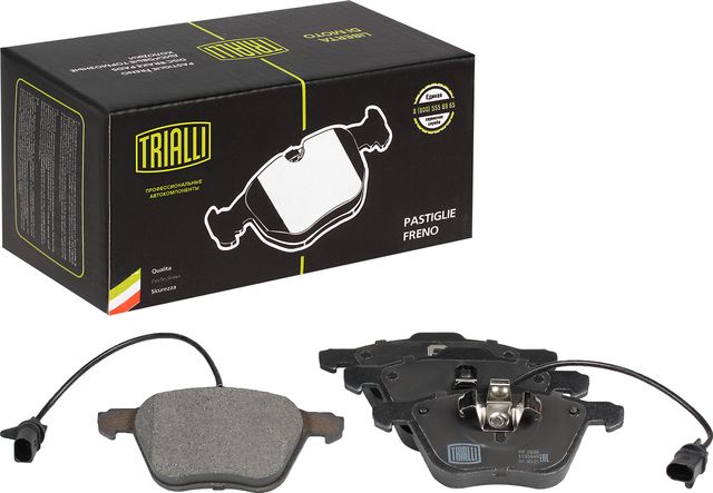 Тормозные колодки Trialli передние для Volkswagen Transporter T4 1990-2003. Артикул PF 1839