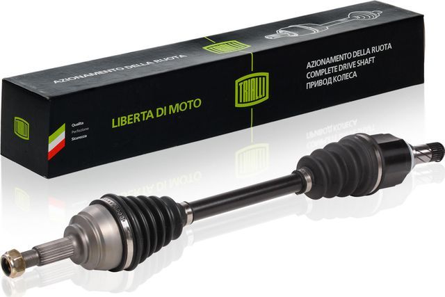 Полуось (привод в сборе, приводной вал) Trialli передняя левая для Dacia Logan I 2010-2012. Артикул AR 821