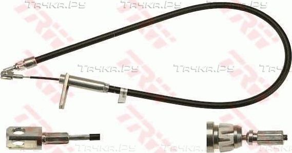 Трос ручника (тросик ручного тормоза) TRW. Артикул GCH2597