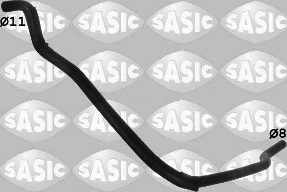 Патрубок радиатора (системы охлаждения) Sasic для Peugeot 307 I 2000-2008. Артикул 3400176