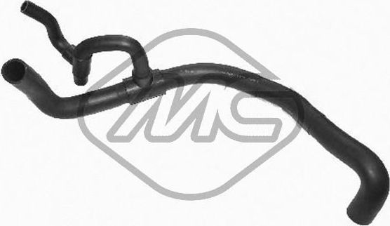 Патрубок радиатора (системы охлаждения) Metalcaucho верхний для Volkswagen Transporter T4 1990-2003. Артикул 08999