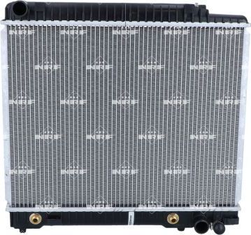 Радиатор охлаждения двигателя NRF (алюминий). Артикул 58348