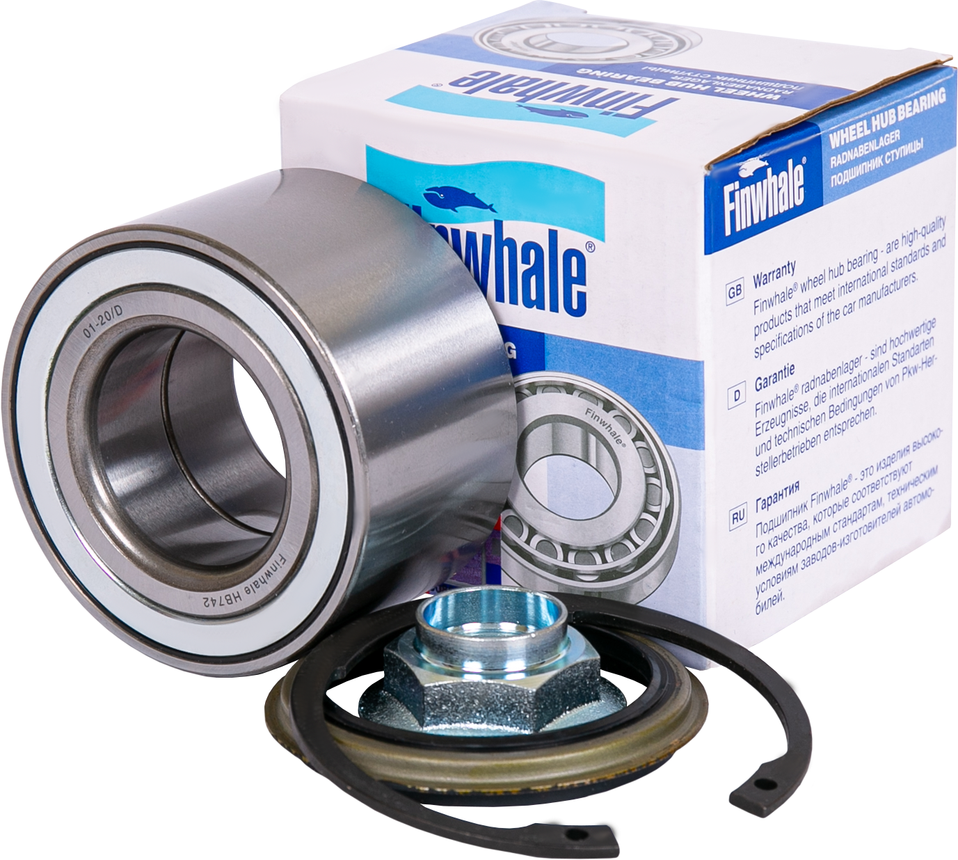 Ступичный подшипник (комплект) Finwhale. Артикул HB742
