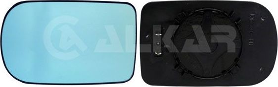 Зеркальное стекло бокового зеркала Alkar левое для BMW 7 III (E38) 1994-2001. Артикул 6431844