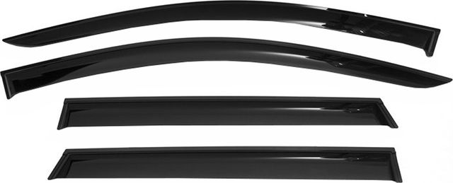 Дефлекторы Vinguru для окон Nissan Qashqai II кроссовер 2013-2026. Артикул AFV55813