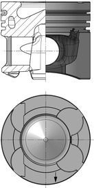 Поршень Kolbenschmidt для Nissan Pathfinder R51 2005-2014. Артикул 40363602